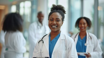 The Smiling Medical Team