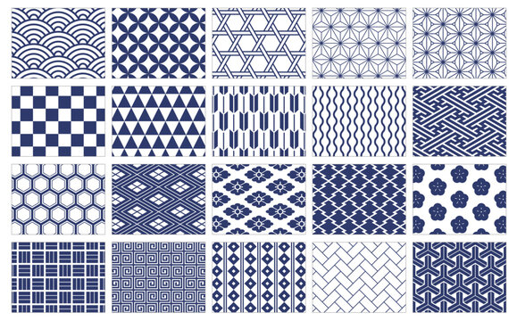 五十恩 - 伝統的な日本の模様集 日本の伝統紋様集