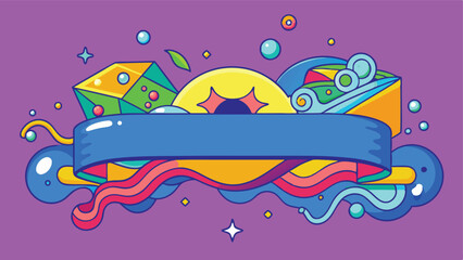 colorful vector illustration. abstract geometric shapes