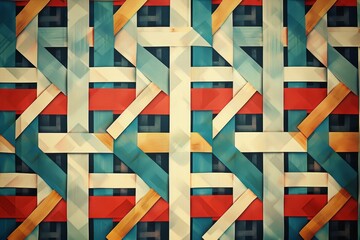 colorful pattern with diagonal design, geometric pattern of intersecting lines and angles