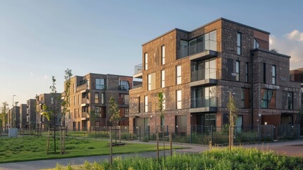 Describe the community-driven efforts in designing an affordable housing project in the UK.