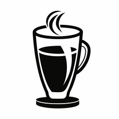 coffee Silhouette Vector Illustration