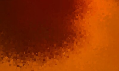 Dark red and orange abstract background with geometric backdrop