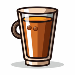 coffee Silhouette Vector Illustration