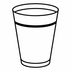 coffee Silhouette Vector Illustration