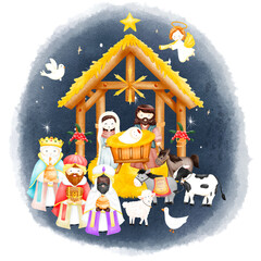 Christmas Nativity Scene