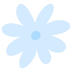 blue flower floral blossom