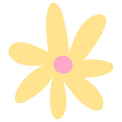 yellow flower floral blossom