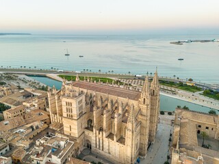 Palma de Mallorca - Cathedral, Spain. La Seu de Palma