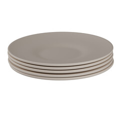 3d render  plates  illustration