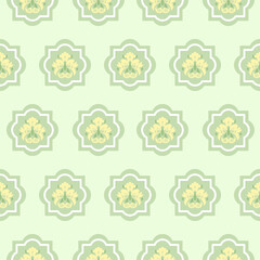 Damask Seamless Pattern floral Classical luxury- Vector Illustration background damask fold fashioned damask ornament vintage