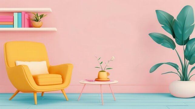 Labor Day event, stress management workshops, flat design illustration