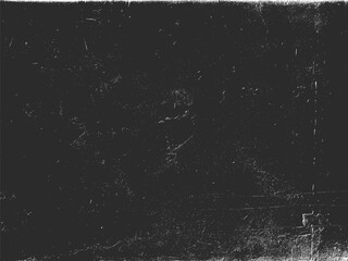 Paper texture. Old wall. Dust black and white background. Grain effect backdrop. Distress overlay texture. Vector illustration, EPS 10.