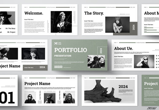 Portfolio Presentation Layout
