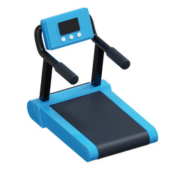 treadmill 3d medical icon illustration