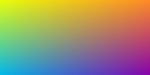 wide horizontal vibrant colorful gradient background
