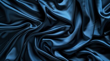 Fototapeta premium abstract background luxury cloth or liquid wave or wavy folds of grunge silk texture satin velvet material or luxurious Christmas background or elegant wallpaper design, background, generative ai
