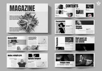 Magazine Landscape Layout