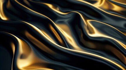 Fototapeta premium abstract background luxury cloth or liquid wave or wavy folds of grunge silk texture satin velvet material or luxurious Christmas background or elegant wallpaper design, background, ai