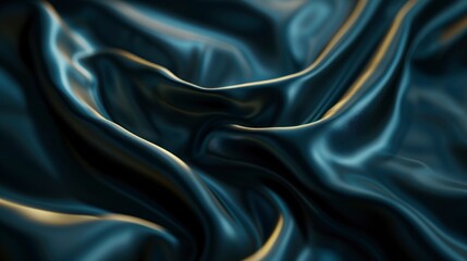 Fototapeta premium abstract background luxury cloth or liquid wave or wavy folds of grunge silk texture satin velvet material or luxurious Christmas background or elegant wallpaper design, background, ai
