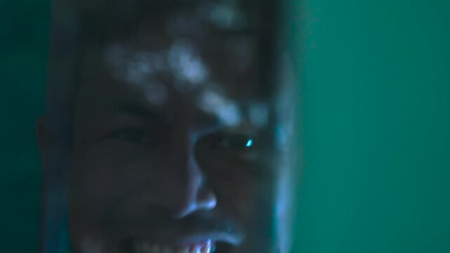 Man's haunting flashback reveals intense anger, sorrow, and regret.