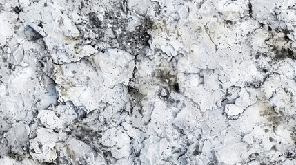 Texture and seamless background of white granite stone , generative ai