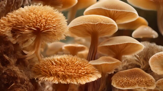 A microscopic view of Saccharomyces boulardi yeast, emphasizing its ability to multiply and spread rapidly in a given environment through the processes of budding and cell division .Generative AI