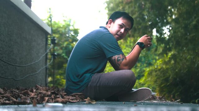 Man's haunting flashback reveals intense anger, sorrow, and regret.