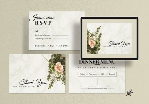 Thank You Card Layout