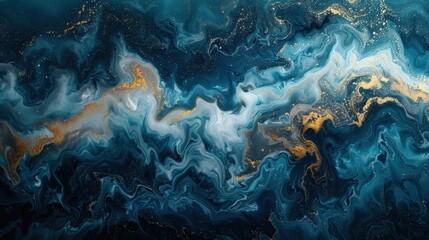 Mesmerizing Fluid Abyss: An Ethereal Underwater Dreamscape