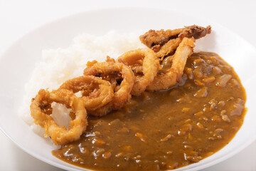 イカ　カレー