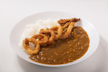 イカ　カレー