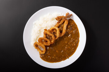 イカ　カレー