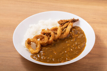 イカ　カレー