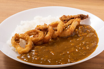 イカ　カレー