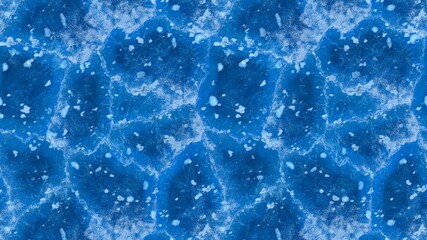 Abstract Blue Ice Texture Background