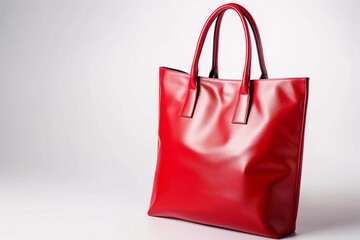 red shopping bag