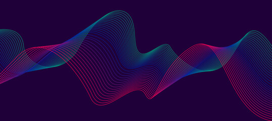  Retro futuristic vector line art design with wavy figures, forms. Geometrical shapes, grid textures, backgrounds. Brutalism style.