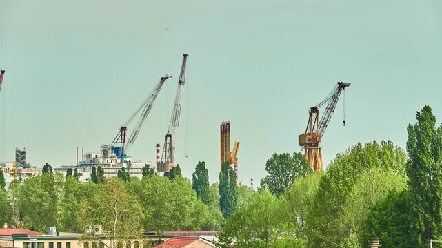 Intermodal Terminal Venice in Mestre, Italy