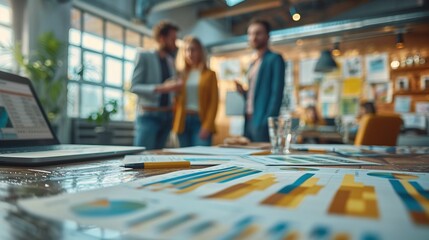 Business person meeting and communication with their colleagues
