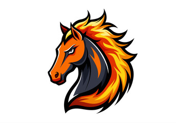 animal, black, defense, design, elegance, elegant, face, graphic, guard, head, horse, horse logo, icon, illustration, logo, luxurious, luxury, mascot, protect, secure, security, shield, stallion,
