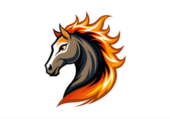 animal, black, defense, design, elegance, elegant, face, graphic, guard, head, horse, horse logo, icon, illustration, logo, luxurious, luxury, mascot, protect, secure, security, shield, stallion,