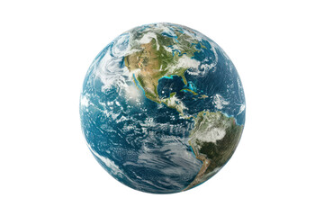 Fototapeta premium Pictures of the modern world with political boundaries and countries. Isolated on white background.