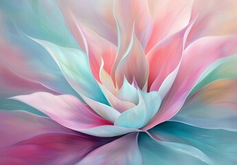 Fototapeta premium Close-Up of a Succulent Plant