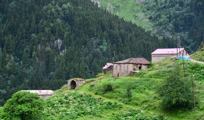 Santa Ruins in Gumushane, Turkey.
