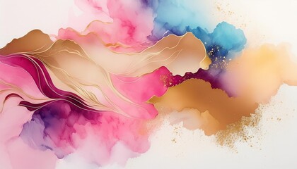 brush painted watercolor background image perfect design for logo and sale banner