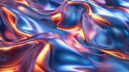 Naklejka premium Gradient texture with a shiny, metallic feel