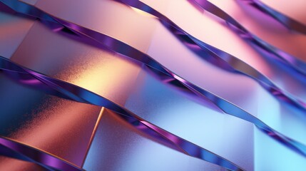 Fototapeta premium Gradient texture with a shiny, metallic feel