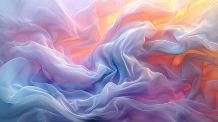 Obraz premium Serene Gradient Harmony