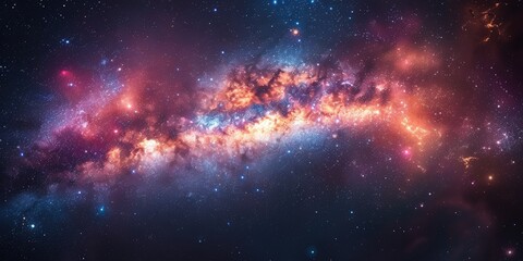 Luminous Interstellar Dust Cloud in Deep Space